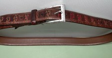 Brighton Leather Belt Men  s-Size 38