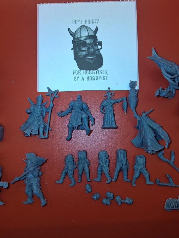 Compatible W/Trench Crusade Heretic Legion Extra Model with all bases! - Image 3 of 4