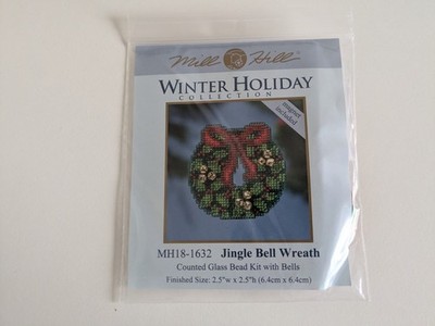 Mill Hill Perle Kreuzstich Jingle Bell Kranz
