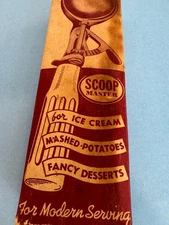 Vintage Scoop Master w/ Black Handle in Box Bonny Products Ice Cream, etc.