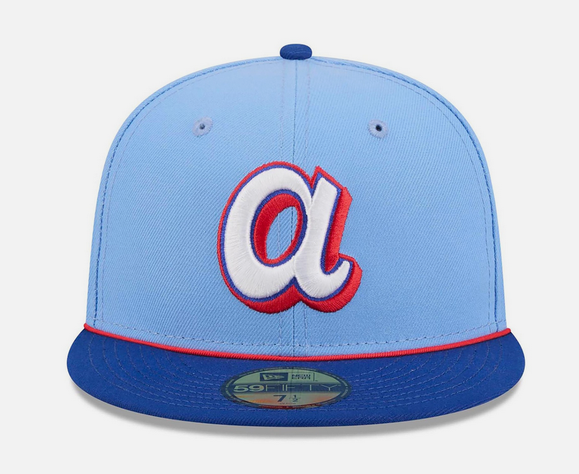 Men's New Era Light Blue Atlanta Braves 2026 City Connect 59FIFTY