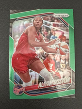 2025 Panini Prizm WNBA Aliyah Boston 75 Indiana Fever Green Prizm
