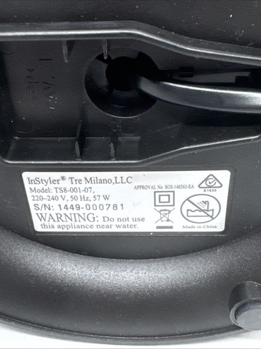 Instyler Heated Ceramic Styling Shells NOT COMPLETE MISSING 6 Regular Shells - Picture 7 of 7