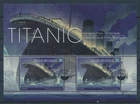 LS86954 Belgium 2012 FDC Titanic ocean liner ship good sheet used