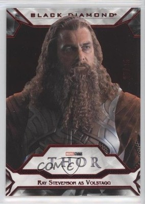 2021 Marvel Black Diamond Thor Red 27/35 Ray Stevenson as Volstagg #10 0x29