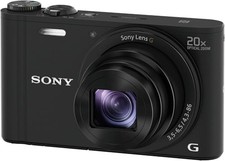 Cyber-shot　DSC-WX350 Sony Cyber-shot DSC-WX350 18.2MP Digital Camera - Black for sale