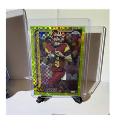 2025 Topps Chrome- Jayden Daniels Lime XFractor- all cards included