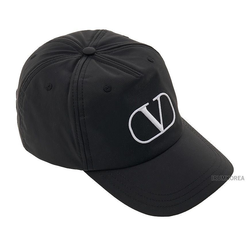 Valentino Men's V Logo Signature Baseball Cap 127069027 thumbnail 4