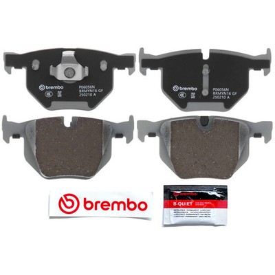 Brembo P06056N Rear Ceramic Disc Brake Pads Set Kit for 07-18 BMW X5 / 09-19 X6