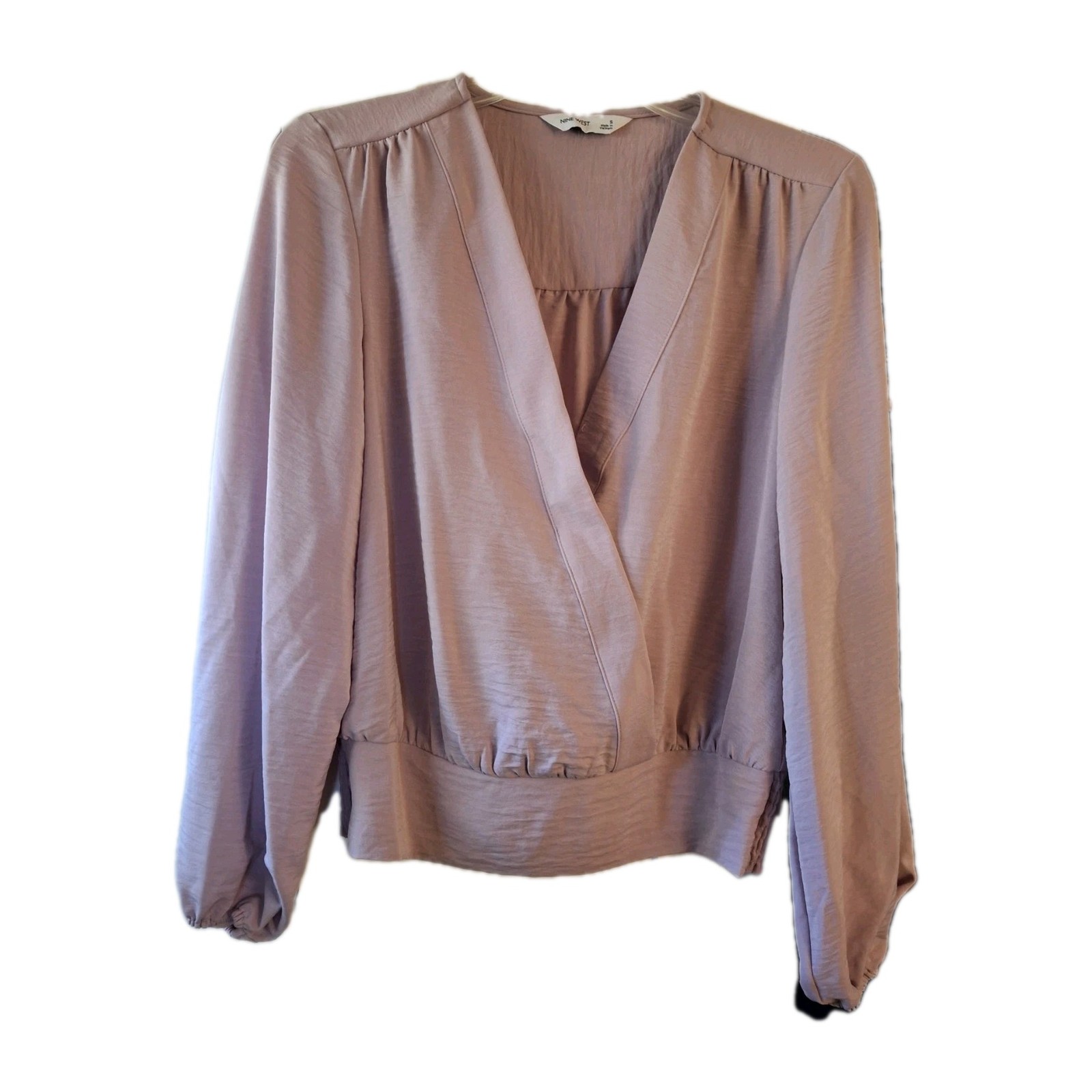 Nine West Women's Surplice Blouse Size Small