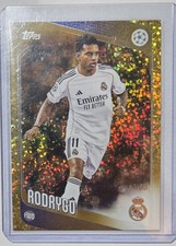 Topps 2026 Rodrygo Real Madrid Gold Parallel /50 UEFA Champions League