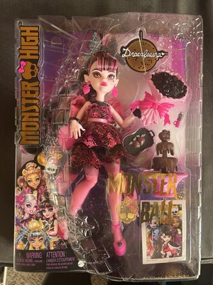 Monster High Draculaura Monster Ball MATTEL NEW 2022