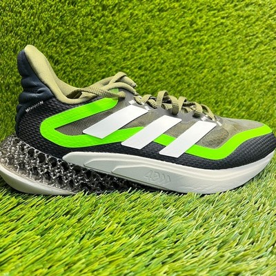 Adidas 4DFWD Pulse 2 Boys Size 7Y Green White Athletic Running Shoes Sneakers