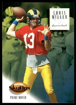 1994 SkyBox Premium #85 Chris Miller Los Angeles Rams NM+