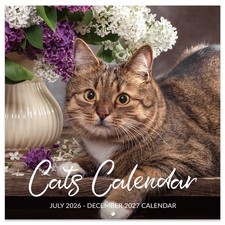 Calendar 2026-2027 - Wall Calendar 2026-2027, Jul. 2026 - Dec. 2027, 12" x 24...