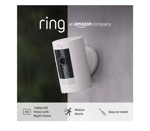 Ring Stick Up Cam Battery HD (Indoor/Outdoor) - White - NEW !!