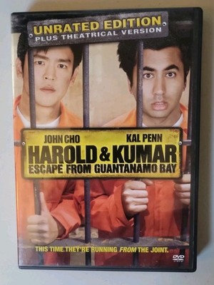 Harold & Kumar Escape from Guantanamo Bay (DVD, 2008)