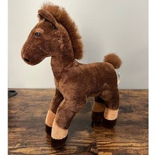 Vintage Toys R Us Animal Alley Brown Horse Plush