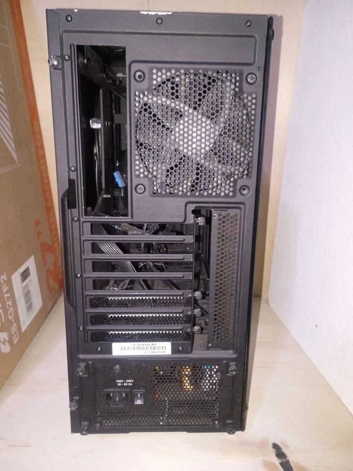 NZXT S340 CA-S340W-B3 Glossy Elite ATX Black Mid Tower Computer Case 50-60Hz - Image 4 of 4