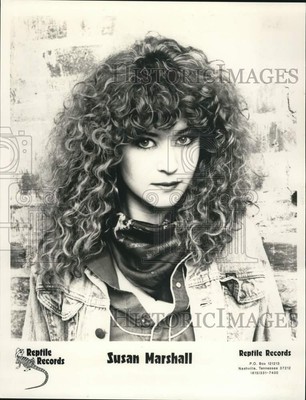 1990 Press Photo Entertainer Susan Marshall - hcp93555