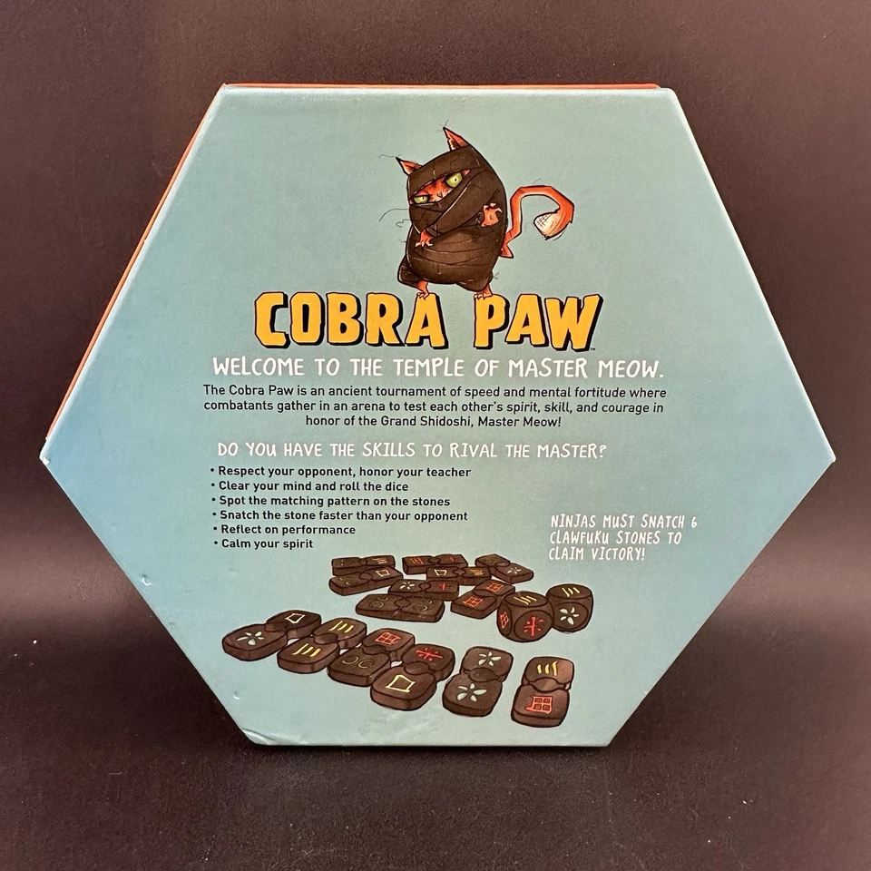 Cobra Paw Ninja Reflex Game Fast Paced Tile Snatching Family Fun by Bananagrams - Image 3 of 4