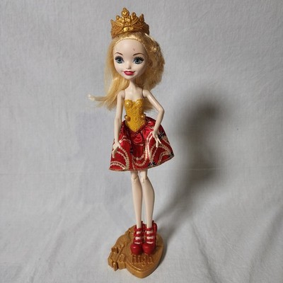 Ever After High Apple White Doll Basic Budget Mattel With Stand and Clip DYC23
