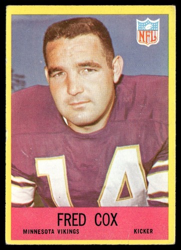Fred Cox #100 1967 Philadelphia card