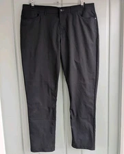 Public Rec Workday Pant Mens 42x34 Slim Stretch Commuter Dress Chino Black