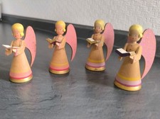 4 Engel mit Kerzenhalter, Straco, WEHA, Dittmann, Erzgebirge, Sammlerstück,DDR, 
