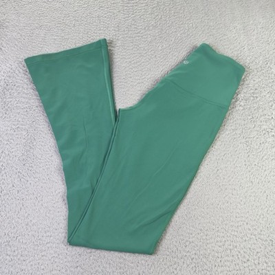 Lululemon Align High Rise Mini Flare Pants Womens 4 Green Athletic Leggings Yoga