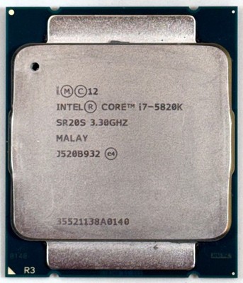 Intel Core i7-5820K CPU Processor SR20S 3.30GHz 6-Cores MALAY *TESTED*