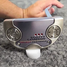 Scotty Cameron Select Fastback Putter Silver Steel Shaft Single Club
