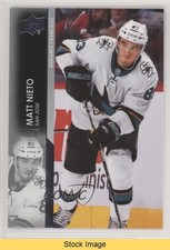 2021-22 Upper Deck Series 2 French Matthew Nieto Matt Nieto #397 READ 0s9c