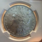 1884-O Morgan Silver Dollar NGC MS-64
