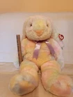 Vintage TY Beanie Baby Extra Large Hippie Bunny Rabbit Plush Toy Buddy 26" Inch
