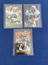 Emmitt Smith 3 Card Lot Dallas Cowboys Football Cards
