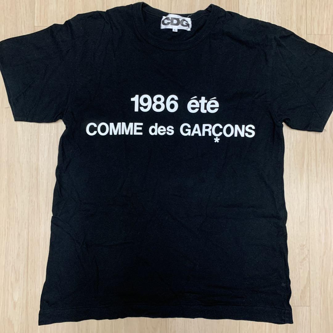 CDG 1986 été MME des GARÇONS T-Shirt L Black | eBay