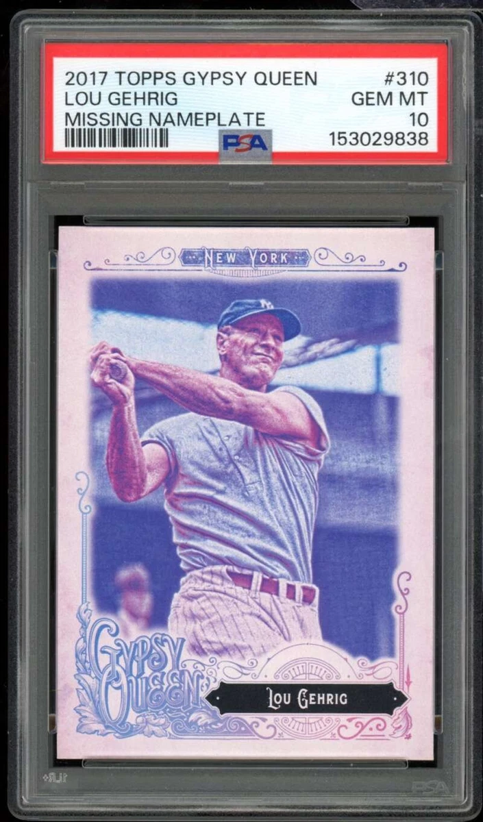Lou Gehrig Professional Sports Authenticator (PSA) Baseball Sports