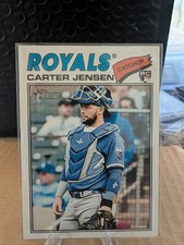 2026 Topps Heritage Carter Jensen RC #199 Royals