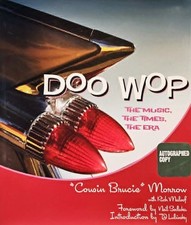 Autographed Doo Wop 2007 First Edition Cousin Brucie Morrow HCDJ