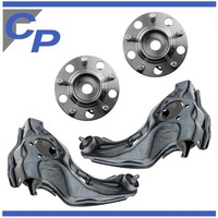 2 Achsschenkel Hinten FüR Jeep Compass MK49 Und 2 Radlager Links Rechts 4WD