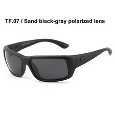 Costa Del Mar FANTAIL Matte Black Frame/Black 580P Polarized Lenses
