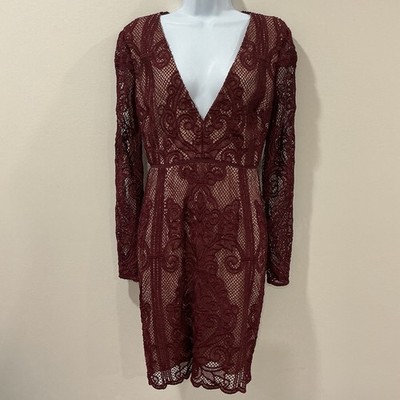 chinese dress ladies Palm Springs Lace Overlay Maxi Dress Red Selfie Leslie