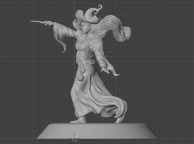 TTRPG Wizard Female Human Sorceress DnD 32mm 75mm D&D RPG NPC Mage Hero