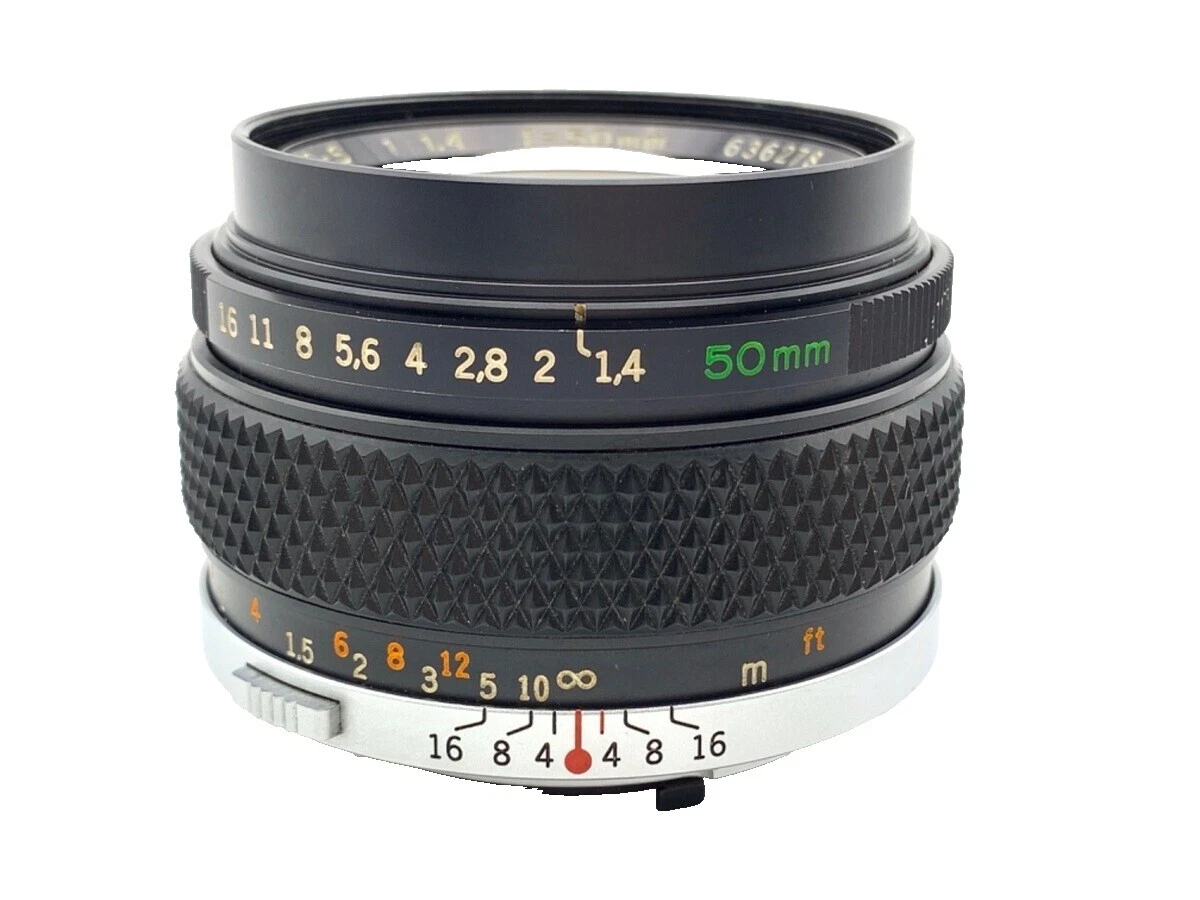 Lentes de cámara f/1.4 Olympus Zuiko 50mm
