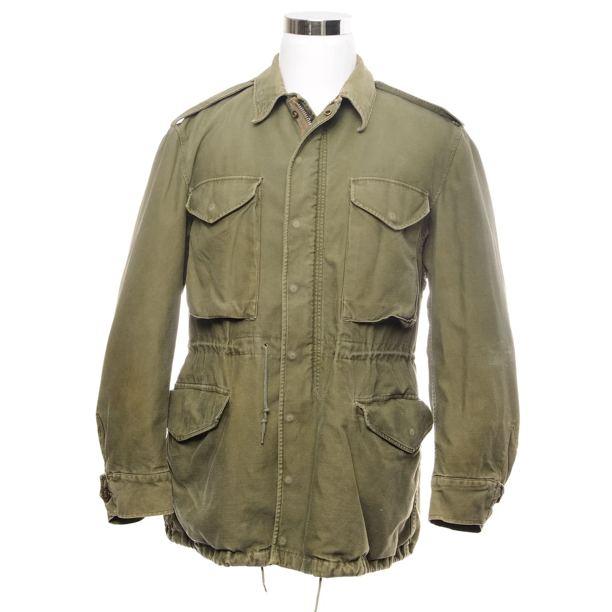 US ARMY M-1951 M51 FIELD JACKET 1950'S KOREAN WAR SIZE MEDIUM