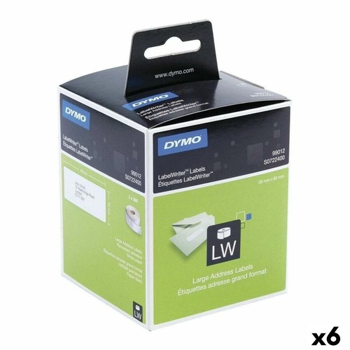 1560 Etichette Dymo 99012 Label Writer S0722400 89 X 36 6 Pacchi 5411313990127 - Imagen 5 de 5