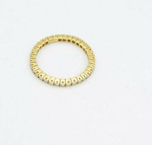 18k Diamond Eternity Wedding Band .90ct tw GSI BT861 - Picture 2 of 3