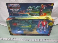 MOTU Castle Masters Universe HeMan Juego Retro Prince Adam Sky Trineo Rocket Rescate
