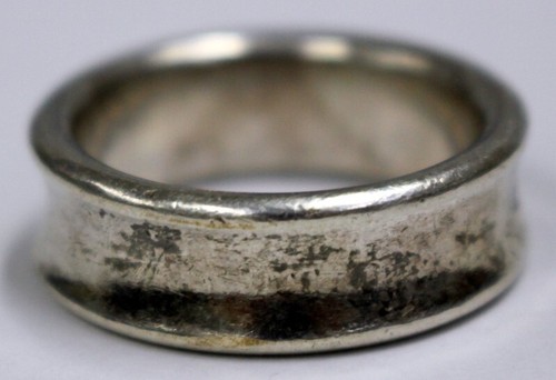 Tiffany & Co 1837 Concave Sterling Silver Ring - Size 7 - Picture 3 of 6